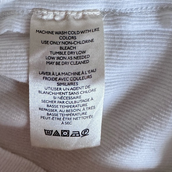 Free People Daisy Chain Cuffed Long Sleeve Top in Ivory sz. XS - Picture 8 of 12